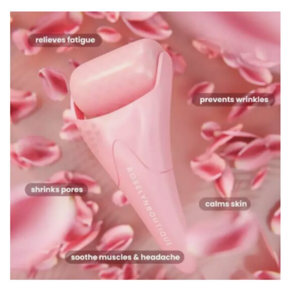 2/$25 Ice Roller for Face Wrinkles Fine Lines Puffiness Massager Skin Care - Picture 5 of 7